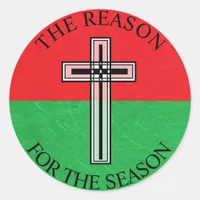 The Reason for the Season Christmas Stickers