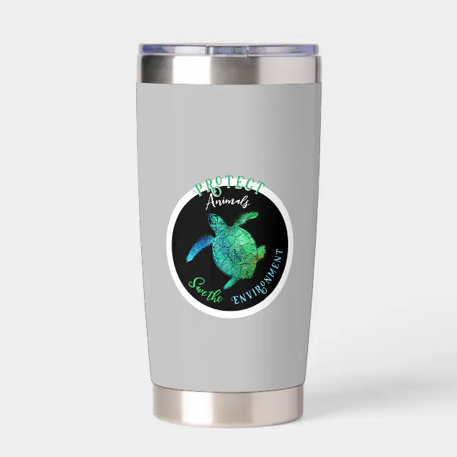 Marine life sentinel insulated tumbler