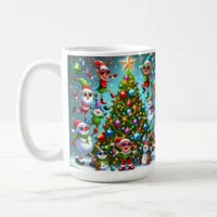 Christmas ugly sweater design coffee mug