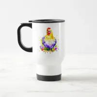 Chicken Lover Fueled by Coffee Travel Mug