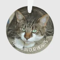 Always in our Hearts, Cat Remembrance Ornament