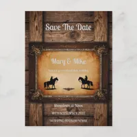 Wild West Novelty Wedding Invitation