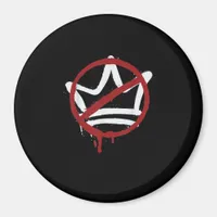 No Kings In America Since 1776 Minimal Clean Magnet