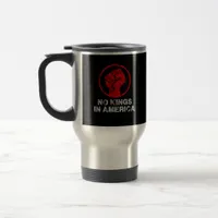 No Kings In America Since 1776 Resist 8647 US Flag Travel Mug