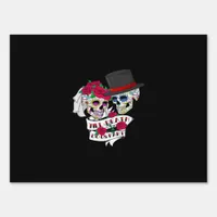 Till Death Do Us Part Skull Sign