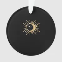 Whimsigoth Sun Moon Space Classic Ornament