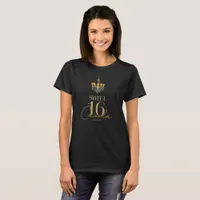 Old Hollywood Glam Chandelier Sweet 16 ID1108 T-Shirt