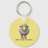 All Wool and a Yard Wide Keychain