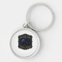 Whimsigoth Fantasy Mystical Forests, Moons & Magic Keychain