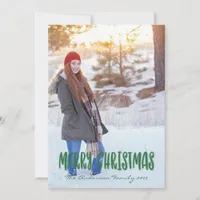 Merry Christmas Holiday Card