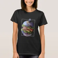 A Cheesburger Earth  T-Shirt