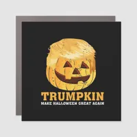 Funny  Pumpkin Trumpkin Halloween  Car Magnet