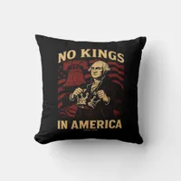 No Kings In America Since 1776 Anti-Donald Trumpp Throw Pillow