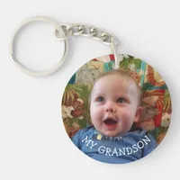 My Grandson Photo gift Keychain