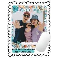 Beach Vacation Memories Family Keepsake Shell  Mouse Pad