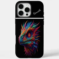 Raptor The Rainbow Dragon's Gaze iPhone 16 Pro Max Case