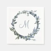 Botanical Monogram Napkins