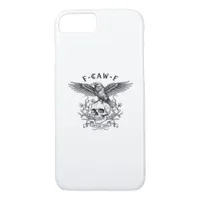 F-Caw-F Funny Crow Halloween Vintage Design iPhone 8/7 Case
