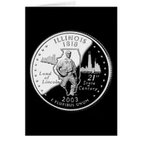 Faux Illinois State Quarter