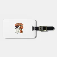 Tis The Season Halloween Costume Witch Hat Luggage Tag