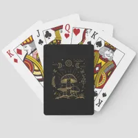 Academia Goblincore Aesthetic Cottagecore Mushroom Poker Cards
