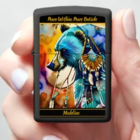 Indigenous Design : Artistic Flair Zippo Lighter