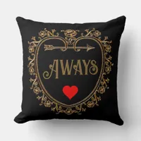 Always Vintage  Throw Pillow