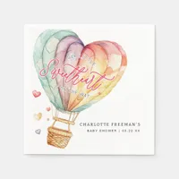 Little Sweetheart Baby Shower Napkin 