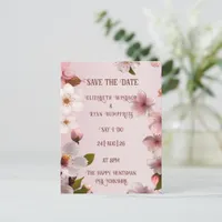 Elegant Floral Blossom Wedding Invitations