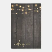 String Lights and Sunset Wedding ID525 Post-it Notes