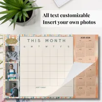 School Year Calendar for Families 2025-2026 Paper Pad