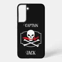 Personalized Jolly Roger (Cutlass)  Samsung Galaxy S22+ Case