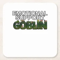 Support Goblin Classic Square Paper Coaster