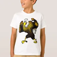 Cartoon Cool Looking Eagle T-Shirt