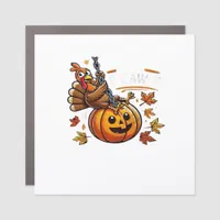 F-Caw-F Funny For Men Women Thanksgiving-Christmas Car Magnet