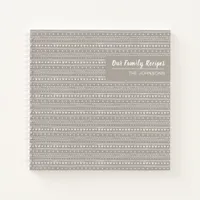 Our Family Recipes Hearts Keepsake Recipe Book