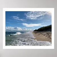 Tropical Island Coastal Beach Photography Print