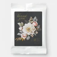 Floral Drama Wedding Thank You Charcoal ID1022 Margarita Drink Mix