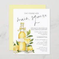 Budget Main Squeeze Limoncello Bridal Shower