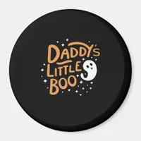 Daddy’s Little Boo, Happy Halloween Magnet