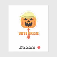 Trumpkin Classic For Halloween Sticker