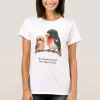 Striking Rose Breasted Grosbeak T-Shirt