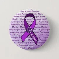 May is Lupus Awareness Month Button