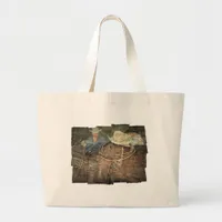 Cowboys Large Tote Bag