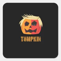 Trumpkin Halloween  Square Sticker