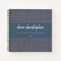 Love Letters to My Husband Keepsake Journal