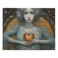 Holding My Heart in My Hands Jigsaw Puzzle