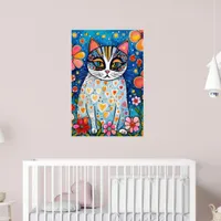 A Colorful Cat Poster