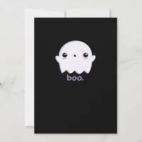 Little Boo Cute Halloween Holiday Card