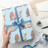 Woodland Creatures Forest Animals  Wrapping Paper